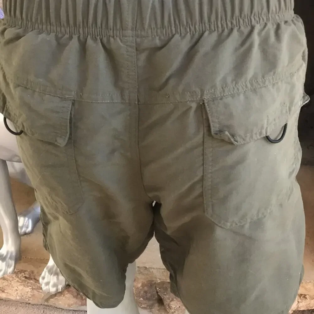 REI Green Nylon Hiking Shorts Men's Size Large